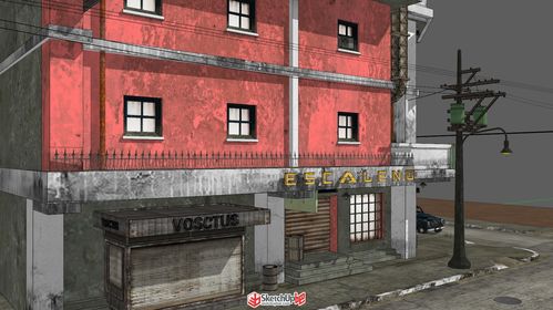 探尋復(fù)古街道建筑之美 SketchUp模型庫精品區(qū)指南